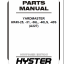 Hyster HR45-25, HR45-31, HR45-36L, HR45-40LS, HR45-40S (A227) Yardmaster Forklift Parts Manual