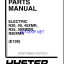 Hyster N20, N40, N45XMR, N25, N30XMDR, N50XMA (E138) Forklift Parts Manual