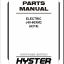 Hyster J40-60XM2 (A216) Forklift Parts Manual
