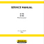 New Holland E17D, E19D Mini Excavator Service Manual (91860739) (April 2024)