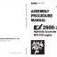 EX2600-7 (MTU FCO) ASSEMBLY PROCEDURE MANUAL