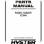 Hyster N45ZR, N35ZDR (C264) Forklift Parts Manual