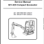 Bobcat 323 Excavator Service Manual (6986731) (SN A01711001-A01799999)