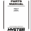 Hyster P30UT(A3D1) Forklift Parts Manual