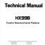 HX99B Technical manual