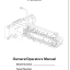 Takeuchi Trencher Owners and Operators Manual