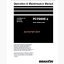 Komatsu PC7000E-6 HYDRAULIC MINING EXCAVATOR Operation and Maintenance Manual (GZEAM35003-3)