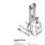 BT SPE135S Electric Stacker Quality Parts Manual