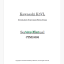 John Deere Kawasaki K3VL Swash plate Type Axial Piston Pump Service Manual (CTM10093)