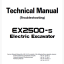 EX2500E-5 Technical manual (Troubleshooting)