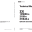 ZX135USX-6,ZX210X-6,ZX210LCX-6 Technical Manual