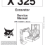 Bobcat 325 Excavator Service Manual (6722849) (SN 511820001-511899999)