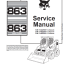 Bobcat 863 Loader Service Manual (6900648) (SN 514625001-514639999)