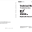 EX2500-6 Technical manual (Troubleshooting)