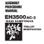 EH3500AC-3 ASSEMBLY PRCEDURE TROLLEY MODIFICATION MANUAL