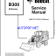 Bobcat B300 Backhoe Loader Service Manual (6903702) (SN 573111001-573199999)