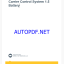 Epiroc Carrier Control System 1.5 Battery Control System Manual