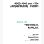 John Deere 4500 4600 and 4700 Compact Utility Tractors Technical Manual (TM1679)