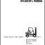 Clark C15-35 D,G,L and C15-32C G,L Forklift Operators Manual (OM-661)