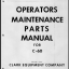 Clark C60 Forklift Operator and Maintenance Manual (O-204)