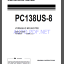 Komatsu PC138US-8 HYDRAULIC EXCAVATOR Operation and Maintenance Manual(UEAM006907)