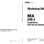 MA200-G Workshop Manual