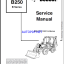 Bobcat B250 Backhoe Loader Service Manual (6902715) (SN 572211001-572299999)