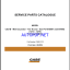 Case CX31B Tier 4B NA Mini Excavator Service Parts Catalogue (47880311PC) (February 2024)