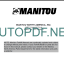 MT 1155 MANISCOPIC T-3 PARTS MANUAL ]