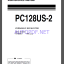 Komatsu PC128US-2 HYDRAULIC EXCAVATOR Operation and Maintenance Manual(UEAM001103)