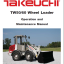 Takeuchi TW50, TW60 Wheel Loader Operation and Maintenance Manual (8016655)