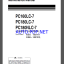 Komatsu PC160LC-7K,PC180LC-7K,PC180NLC-7K HYDRAULIC EXCAVATOR Operation and Maintenance Manual(UEAM002107)
