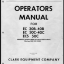 Clark EC30B, EC40B, EC30C, EC40C, ECS50C Forklift Operators Manual (O-172)