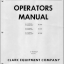 Clark EC30E, EC40E, EC50E Forklift Operators Manual (O-217)