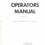 Clark EC50, EC60, EC70 Forklift Operators Manual (O-9K-1)