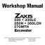 ZX330,ZX330LC,ZX350H,ZX350LCH,ZX370MTH Workshop manual