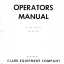 Clark IT50, IT60, IT70, IT80 Forklift Operators Manual (OMA-224)