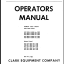1 Clark NST15SG, NST20SG, NST25SG, NST30SG, NST40SG, NST15, NST20, NST25, NST30, NST40 Narrow Aisle Truck Operators Manual (O-285)