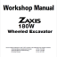 ZX180W Workshop manual