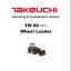 Takeuchi TW80 Series 2 Wheel Loader Operation and Maintenance Manual (8049530)