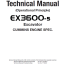 EX3600-5 CUMMINS SPEC. Technical manual (Operational Principle)