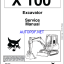 Bobcat 100 Excavator Service Manual (6570483) (SN 504912001-504999999)