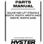 Hyster W20XTA, W30XTA, W40XTA (A453) W20XTR, W30XTR (A455) Walkie High Lift Straddle Parts Manual