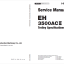 EH3500ACⅡ Trolley Specifications Service Manual