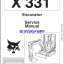Bobcat 331 Excavator Service Manual (6724222) (SN 512911001-512912999)