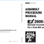 EX2600-7BM (MTU T4F) ASSEMBLY PROCEDURE MANUAL