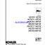 Kohler 13EOZ, 11EFOZ, 14EOZ, 11.5EFOZ, 15.5EOZ, 13EFOZ, 20EOZ, 16EFOZ, 20EOZ, 17.5EFOZ, 23EOZ, 19EFOZ, 24EOZ, 20EFOZ Marine Service Manual (tp6071)