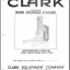 Clark Rider Straddle Stacker Parts Manual (X110A)