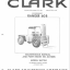 Clark Ranger 60B Forklift Parts Manual (GX103B)