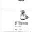 Clark NP15, NP15D, NP20, NP22 Reach Truck Parts Manual (NP-5)